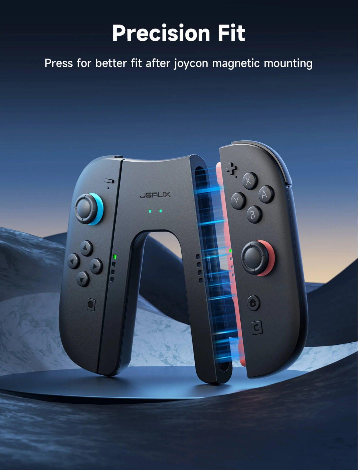 JSAUX JoyVerse Joy - Con Charging Griff für Nintendo Switch 2 - decky.net