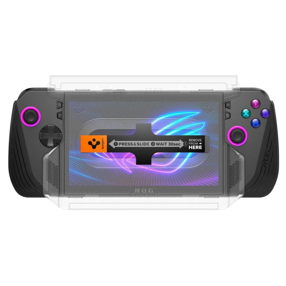 Spigen Glas.tR EZ Fit gehärtetes Schutzglas für ASUS ROG Ally X - 2er Set - decky.net