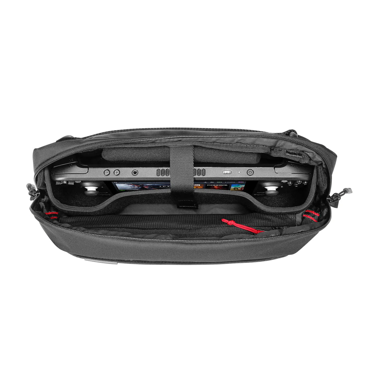 tomtoc Tasche für Steam Deck LCD & OLED, ROG Ally, Playstation Portal, Legion Go und Co. - Schwarz - decky.net