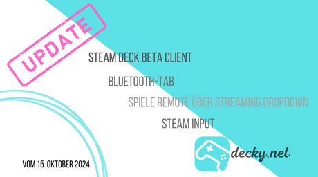 Steam Deck Beta Client Update vom 15. Oktober 2024 - decky.net