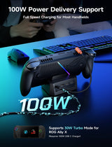 4 in 1 Docking Station für Steam Deck, ROG Ally X & Lenovo Legion Go - decky.net