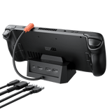4 in 1 Docking Station für Steam Deck, ROG Ally X & Lenovo Legion Go - decky.net