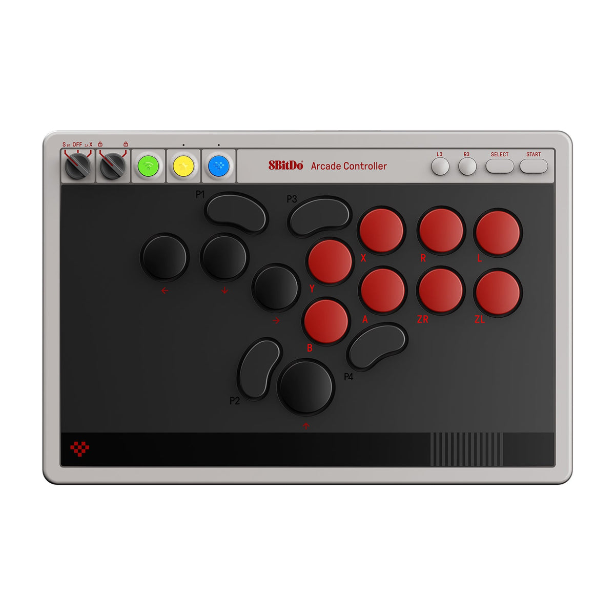 8BitDo Arcade Controller - All-Button Layout für Fighting Games – decky.net