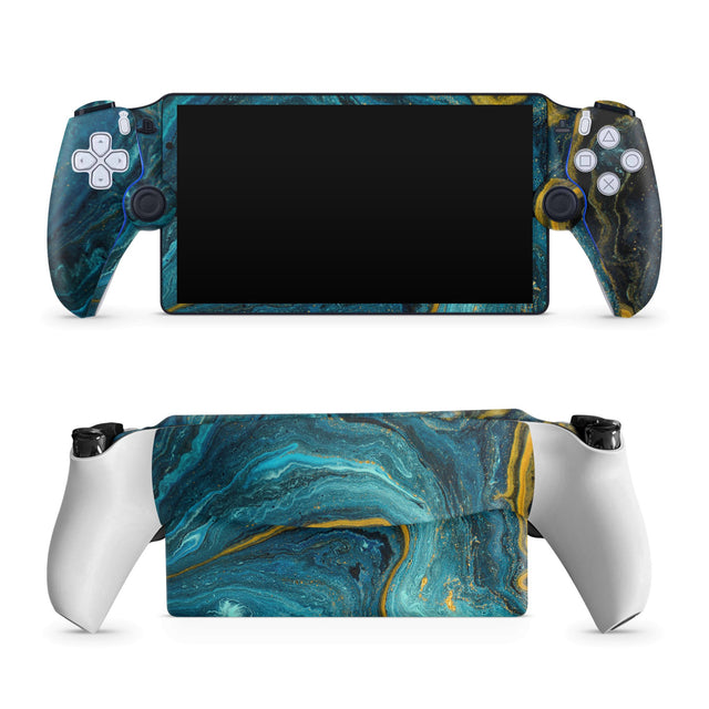 deckyWraps - PlayStation Portal Handheld Skin - Fancy Marble - decky.net