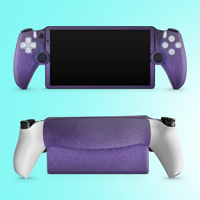 deckyWraps - PlayStation Portal Handheld Skin - Shiny Purple - Limited Edition - decky.net