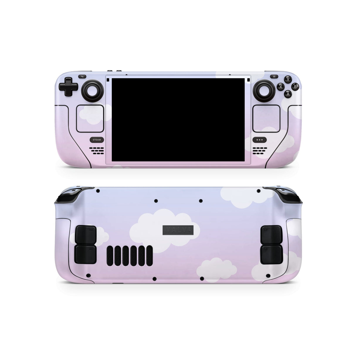 deckyWraps - Steam Deck Skin für Steam Deck LCD & OLED - Cute Clouds - decky.net