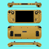 deckyWraps - Steam Deck Skin für Steam Deck LCD & OLED - Shiny YellowGreenGold - decky.net