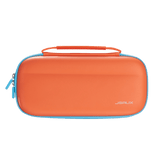 JSAUX Farbenfrohe Ultra - dünne Transporttasche für Nintendo Switch 2 - blau & orange - decky.net