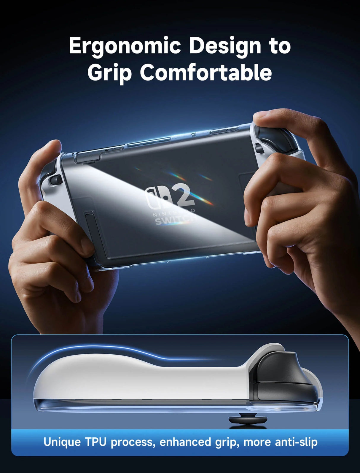 JSAUX Full Cover Case Set für Nintendo Switch 2 - decky.net