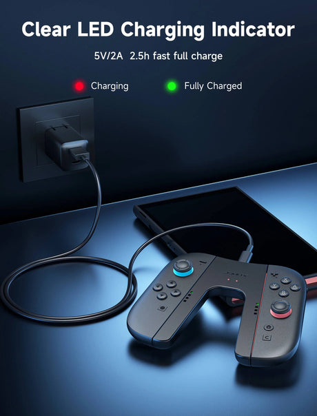 JSAUX JoyVerse Joy - Con Charging Griff für Nintendo Switch 2 - decky.net