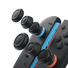 JSAUX Thumb Grip & Stickschutz - Set für die Nintendo Switch 2 - Schwarz & Blau Orange - decky.net