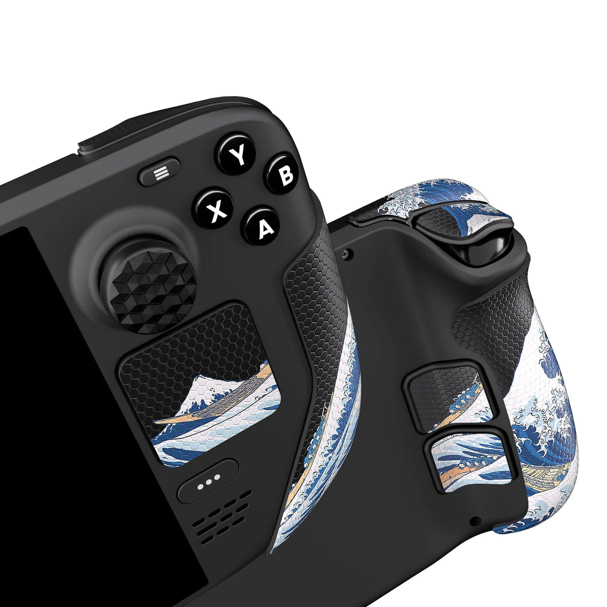 PlayVital Controller Grip - The great Wave - Steam Deck - decky.net