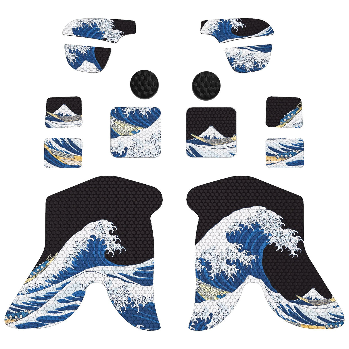 PlayVital Controller Grip - The great Wave - Steam Deck - decky.net