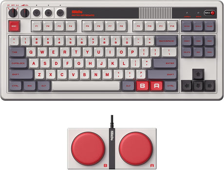 Retro Mechanische Tastatur - QWERTZ - N Edition - decky.net