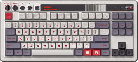 Retro Mechanische Tastatur - QWERTZ - N Edition - decky.net
