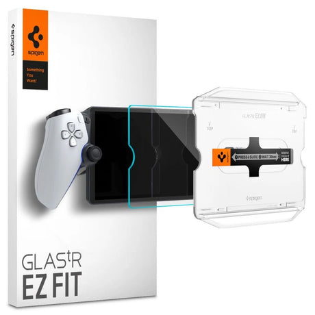 Spigen Glas.tR EZ Fit gehärtetes Glas für Playstation Portal - Schutzglas mit Montagehilfe - decky.net